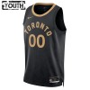 Dres Toronto Raptors Prilagođeni Nike 2022-23 City Edition Crno Swingman - Dječji